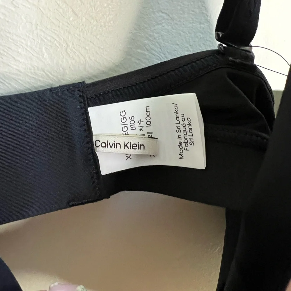 Calvin Klein Black Wireless‎ Triangle Bralette